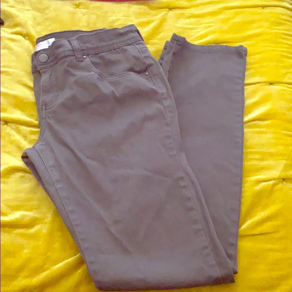 Xhileration Gray skinny jeans sz 11